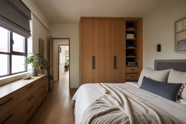 De juiste vloer slaapkamer kiezen (en afstemmen op je kasten)
